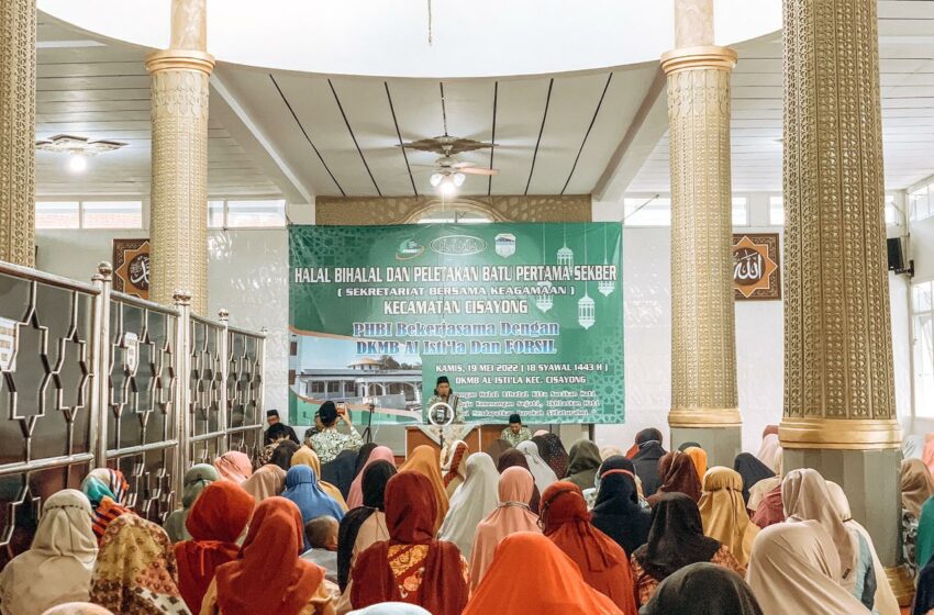  HALAL BIHALAL DAN PELETAKAN BATU PERTAMA SEKBER KEAGAMAAN